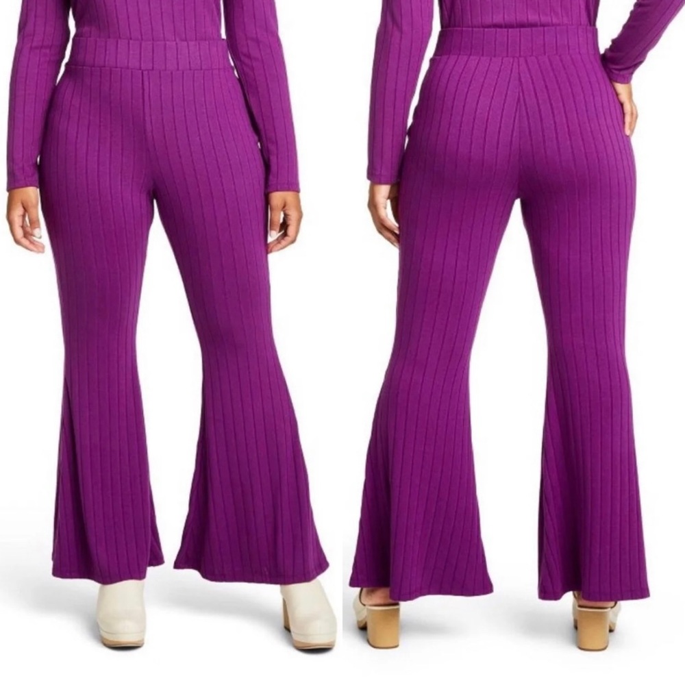 ✨NEW LIMITED EDITION Victor Glemaud x Target | High Waisted Stretchy Flare Pants
